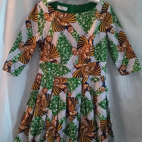 BintaRealWax African fabric dress - Picture 1 of 5